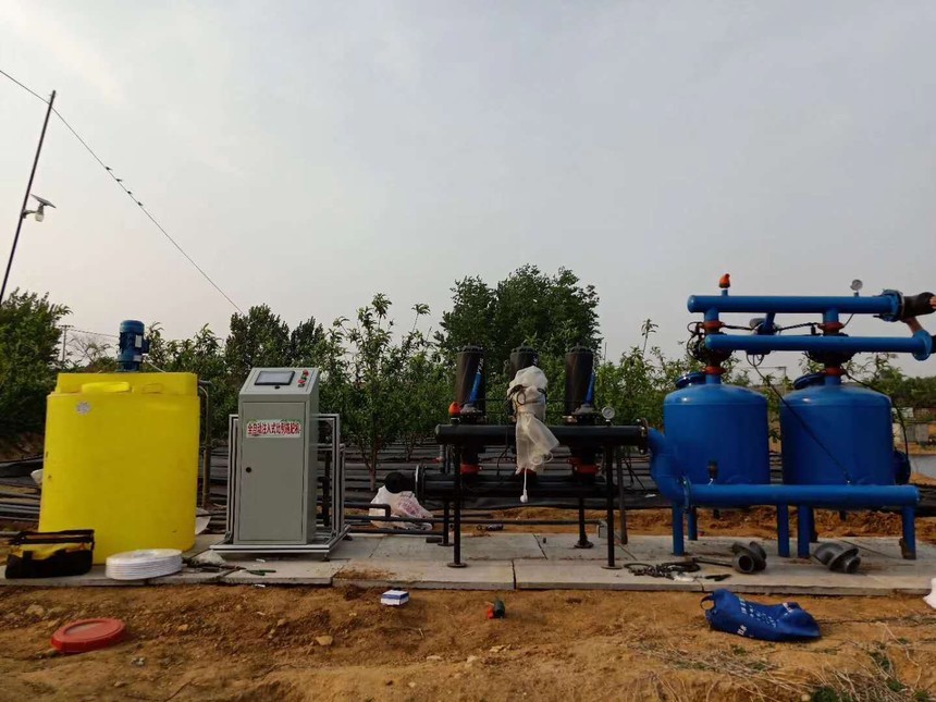 閬中樹苗地插噴灌項目